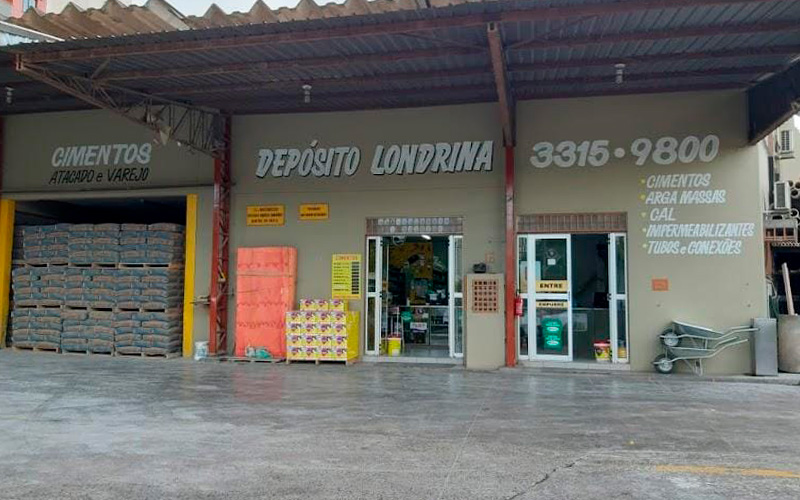 imagem da fachada da loja depósto Londrina